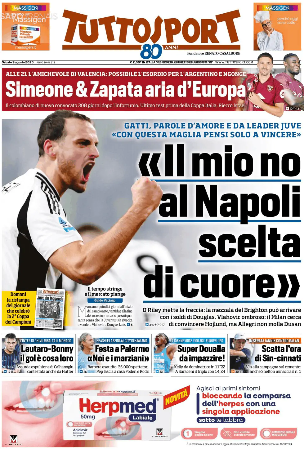 Capa Tuttosport