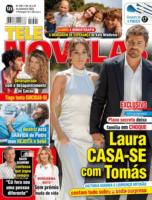 Capa jornal Telenovelas 2024-09-12