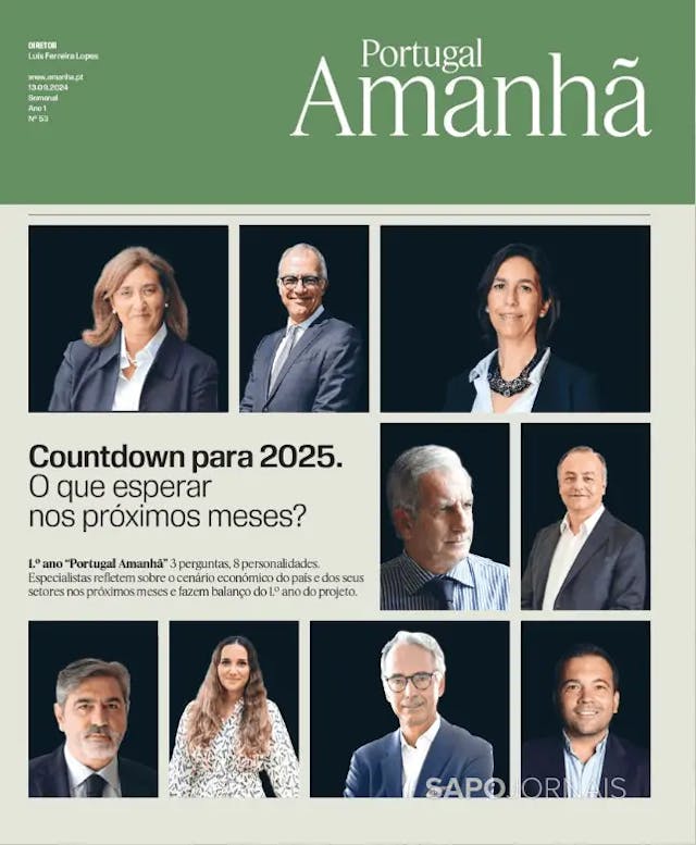 Capa jornal Portugal Amanhã 2024-09-13