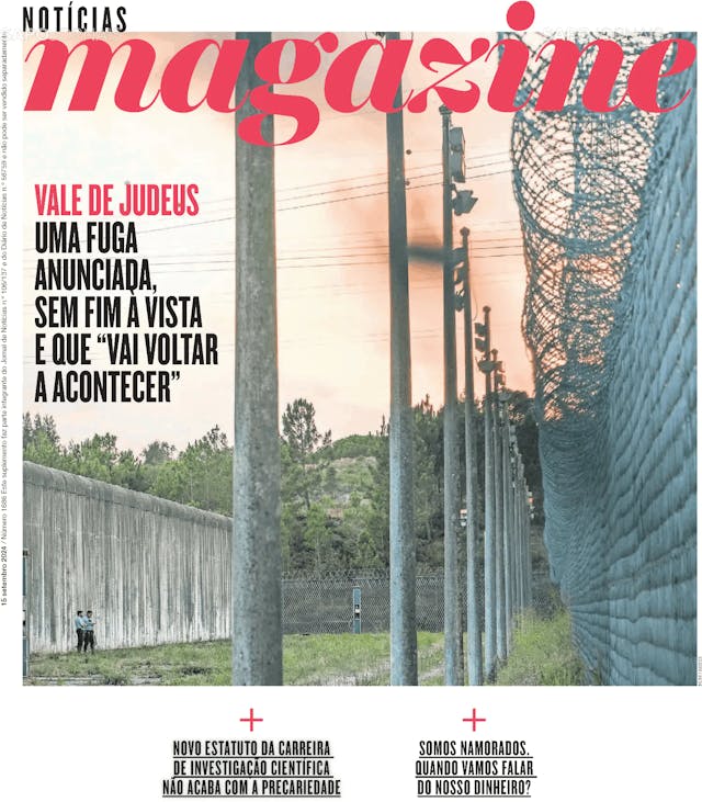 Capa jornal Notícias Magazine/JN 2024-09-15