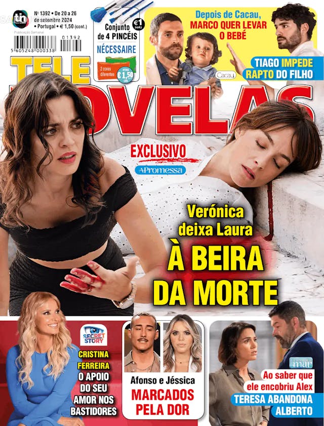 Capa jornal Telenovelas 2024-09-19