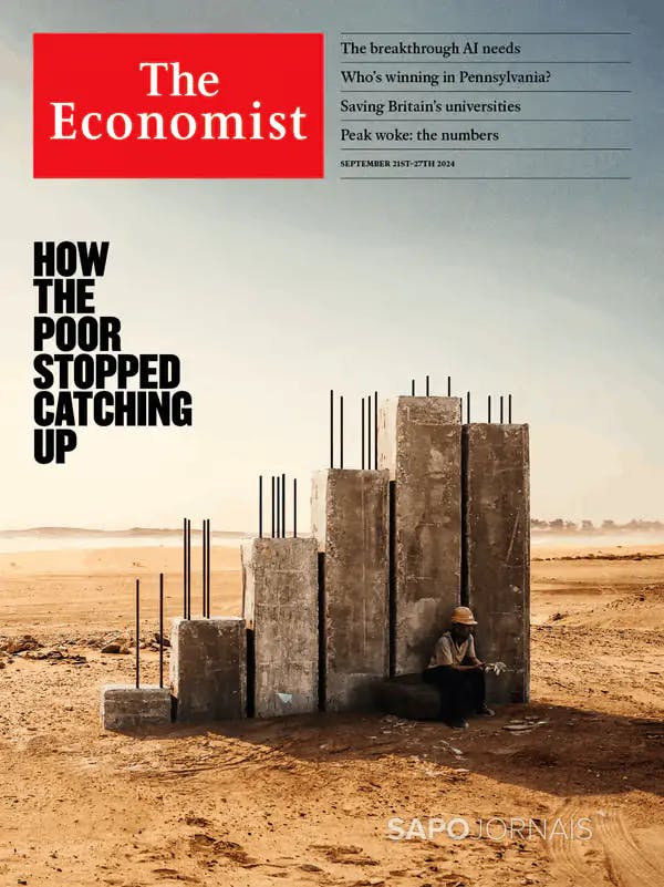 Capa jornal The Economist 2024-09-20