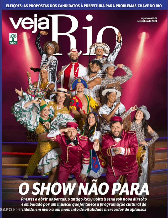 Capa jornal Veja-Rio 2024-09-20