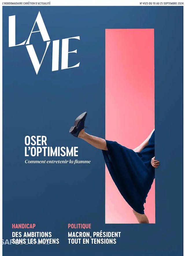 Capa jornal La Vie 2024-09-19