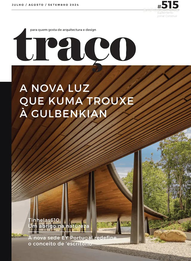 Capa jornal TRAÇO - Arquitectura e Design 2024-09-23