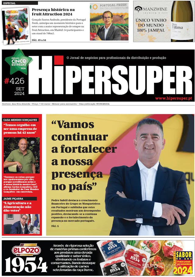 Capa jornal Hipersuper 2024-09-25