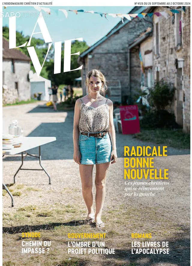 Capa jornal La Vie 2024-09-26