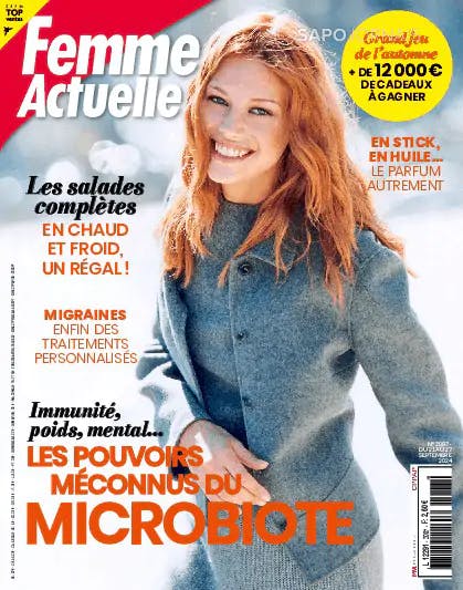 Capa jornal Femme Actuelle 2024-09-25