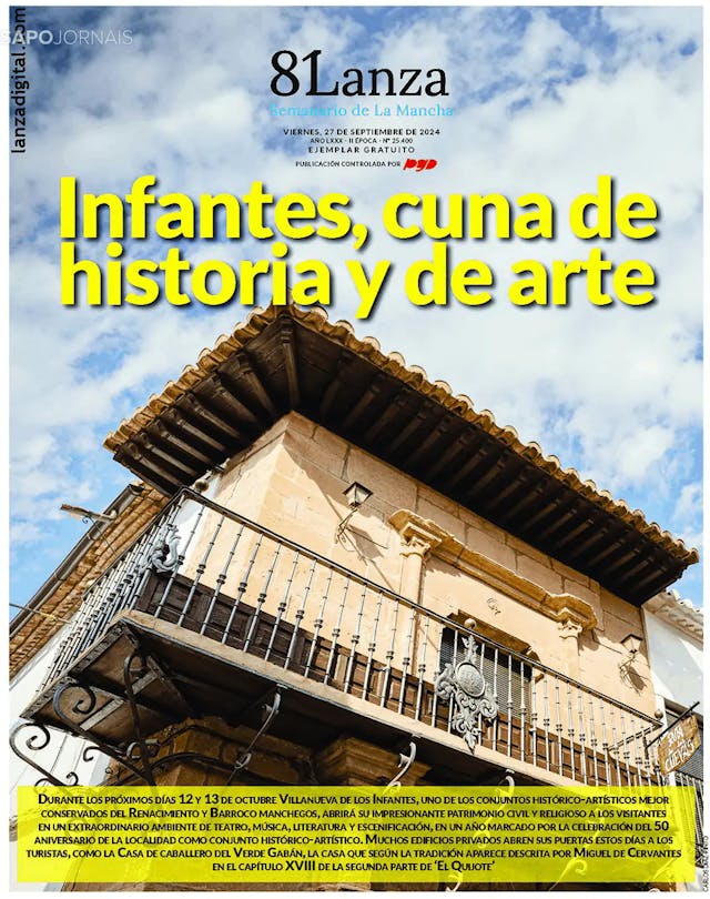 Capa jornal Lanza Digital 2024-09-27