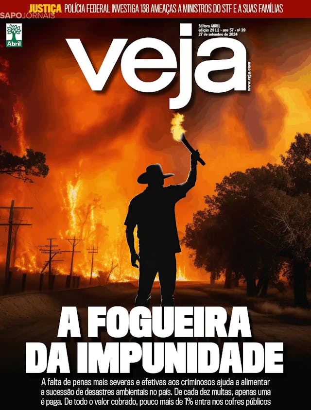 Capa jornal Veja 2024-09-27