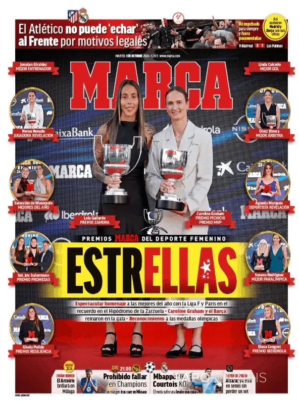 Capa jornal Marca 2024-10-01