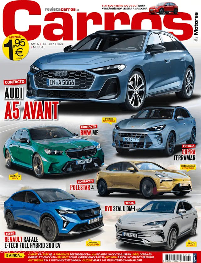 Capa jornal Carros & Motores 2024-10-01