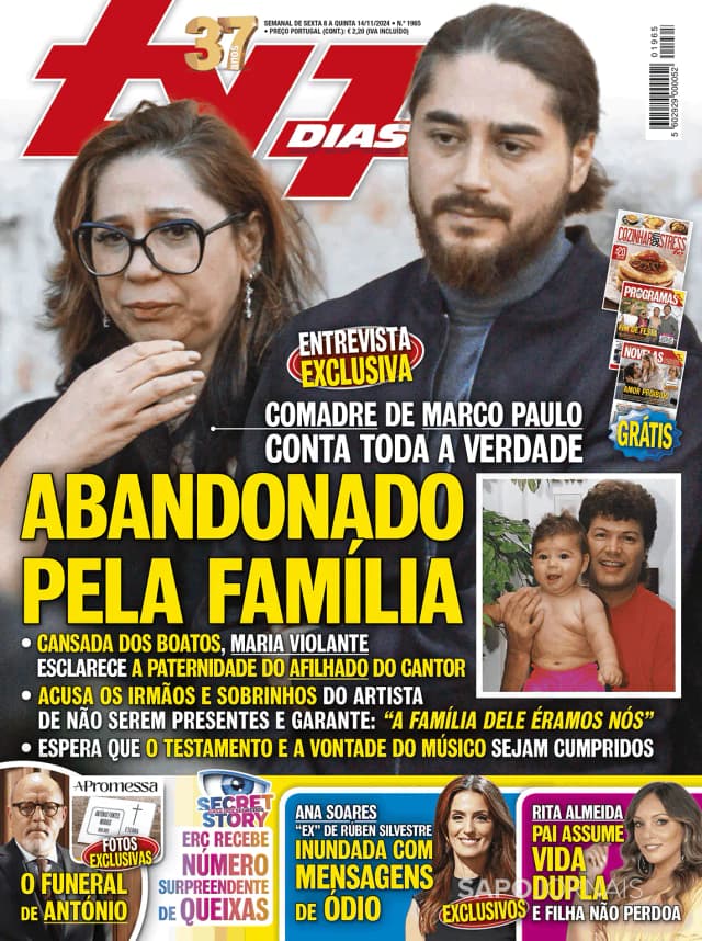 Capa jornal TV 7Dias 2024-11-07