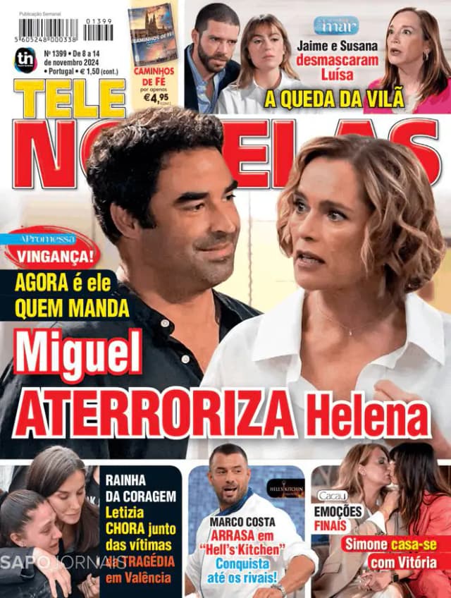 Capa jornal Telenovelas 2024-11-07