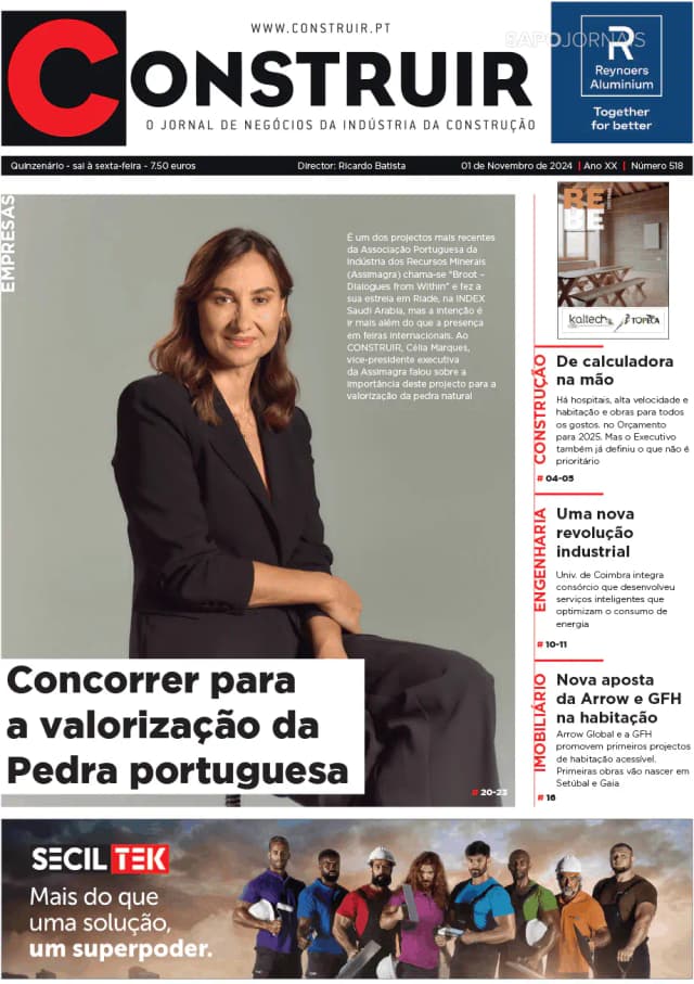 Capa jornal Construir 2024-11-07