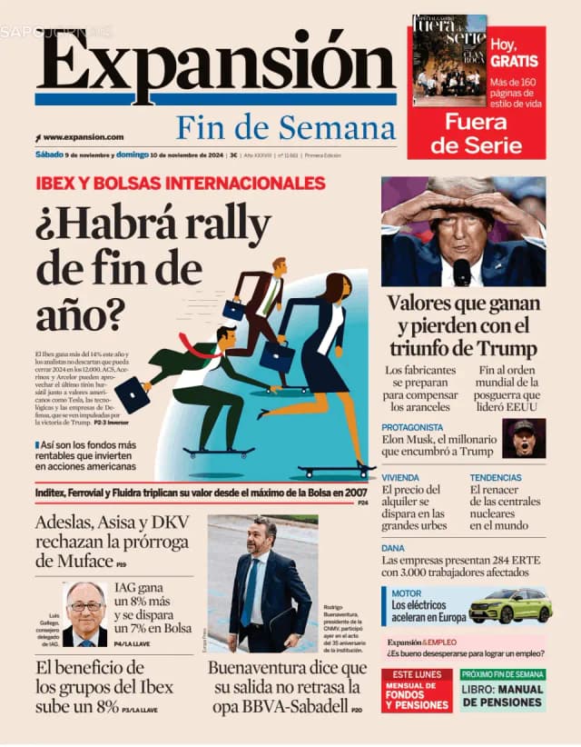 Capa jornal Expansión 2024-11-09