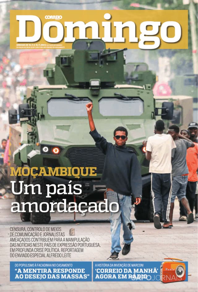 Capa jornal Domingo-CM 2024-11-10