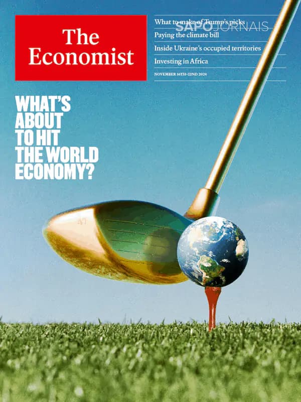 Capa jornal The Economist 2024-11-16