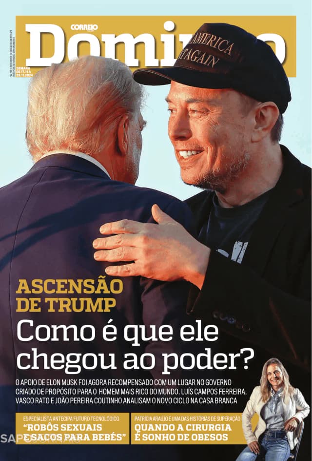 Capa jornal Domingo-CM 2024-11-17