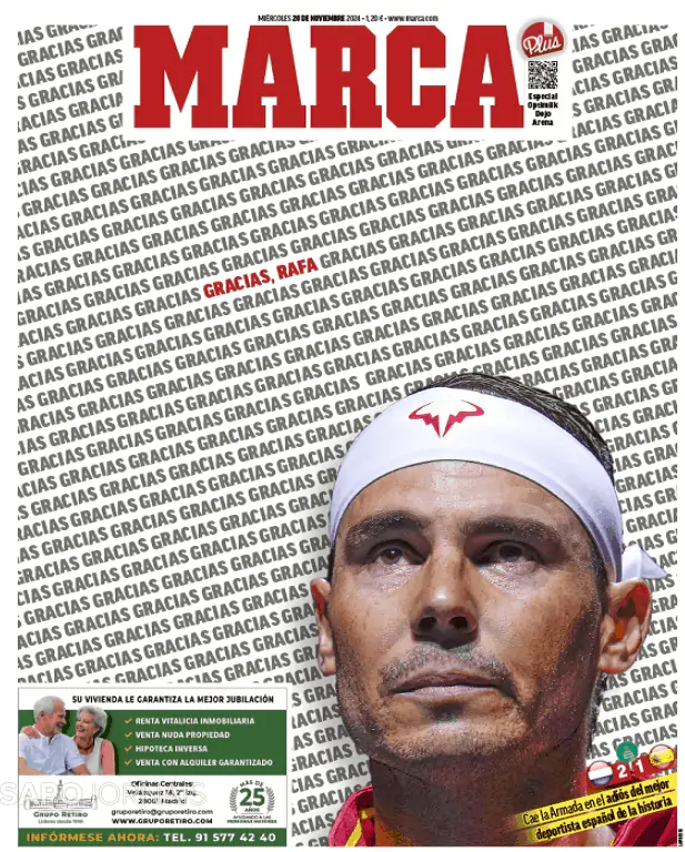 Capa jornal Marca 2024-11-20