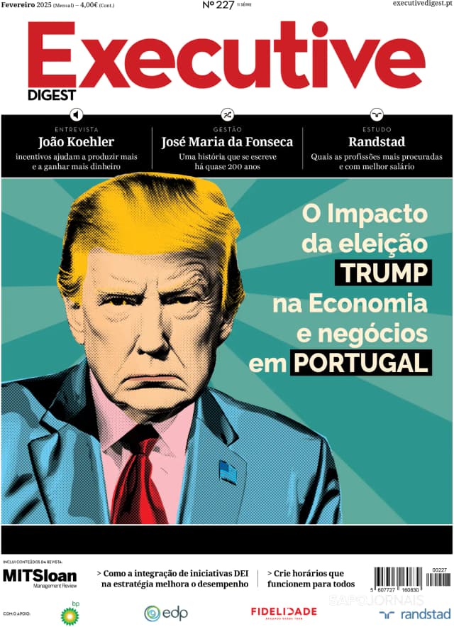 Capa jornal Executive Digest 2025-02-20