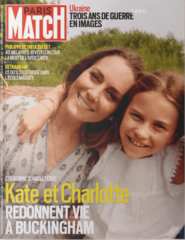 Capa jornal Paris Match 2025-02-20