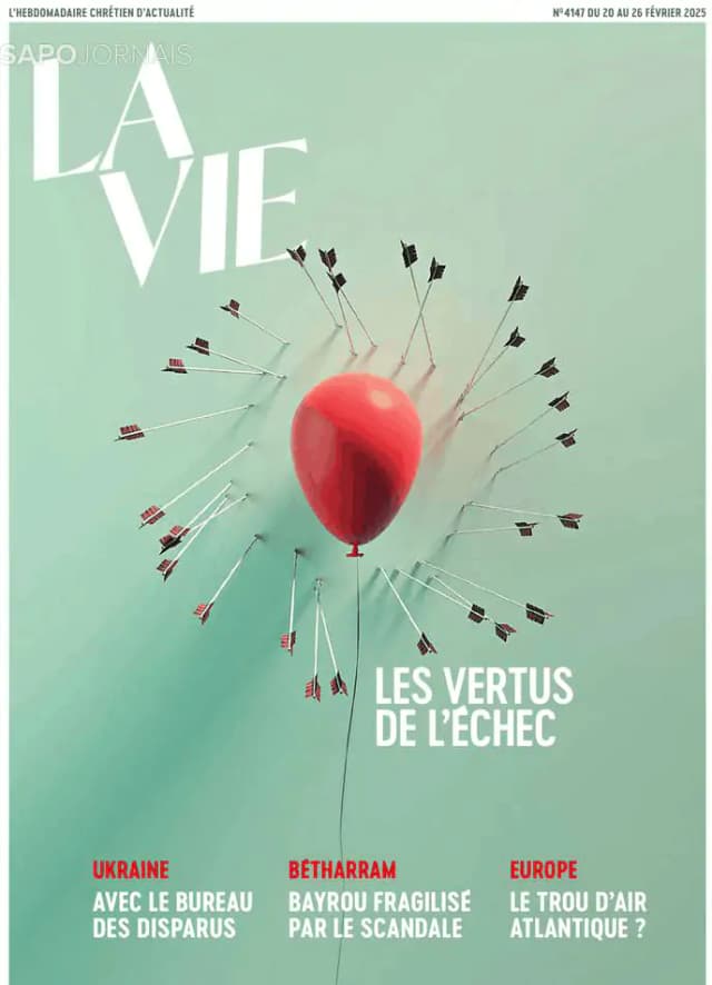 Capa jornal La Vie 2025-02-20