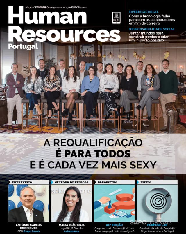 Capa jornal Human Resources Portugal 2025-02-21