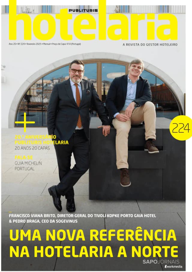 Capa jornal Hotelaria Publituris 2025-02-25