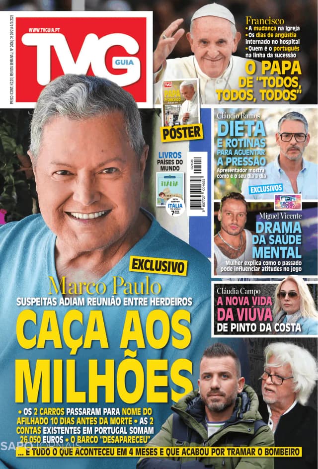 Capa jornal TV Guia 2025-02-26