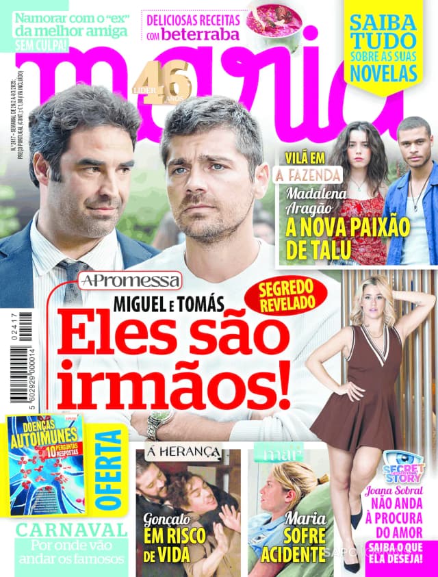 Capa jornal Maria 2025-02-26