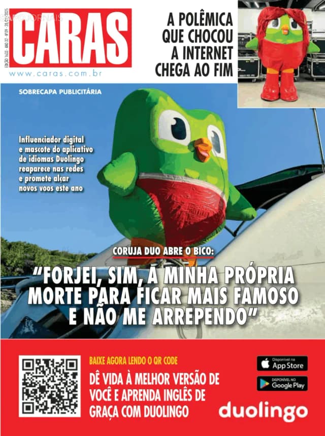 Capa jornal Caras 2025-02-21