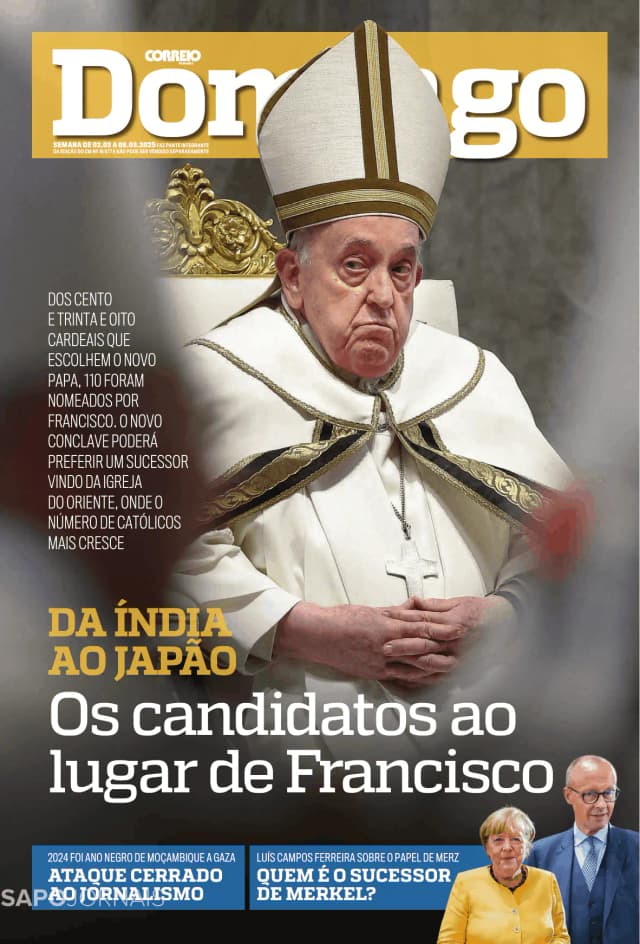 Capa jornal Domingo-CM 2025-03-02