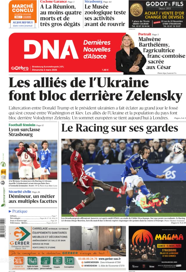 Capa jornal DNA 2025-03-02