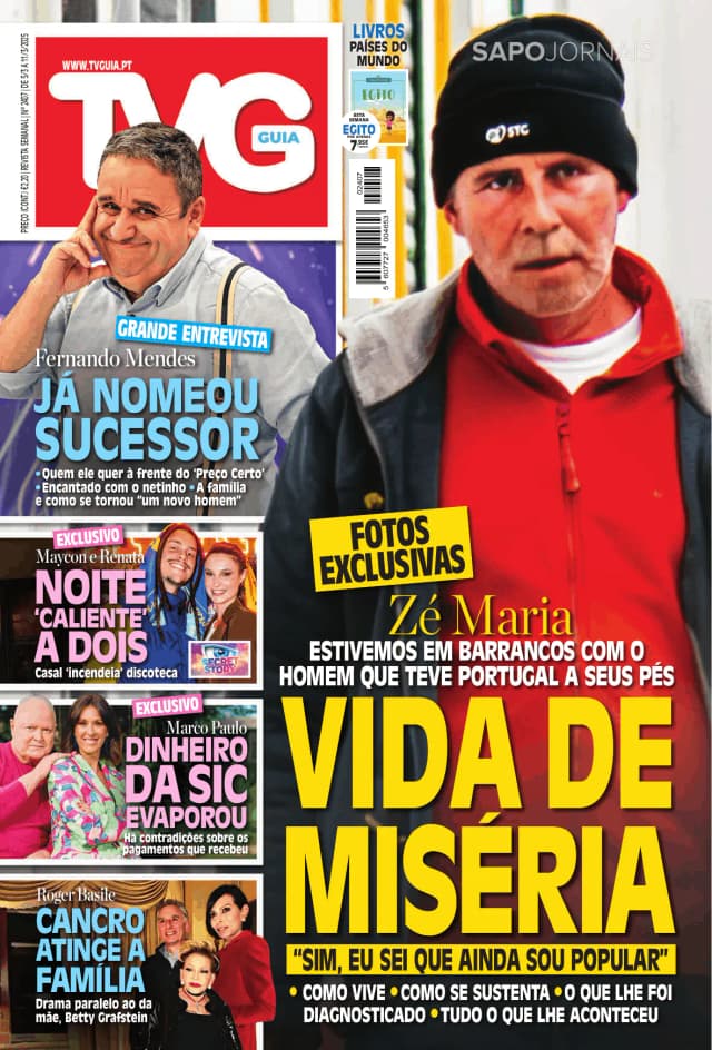 Capa jornal TV Guia 2025-03-05