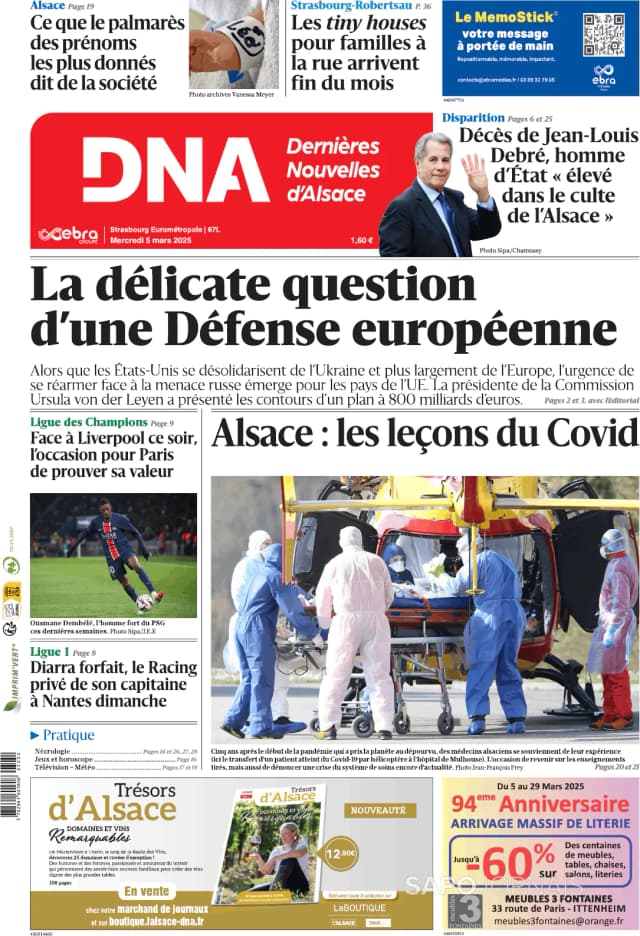 Capa jornal DNA 2025-03-05