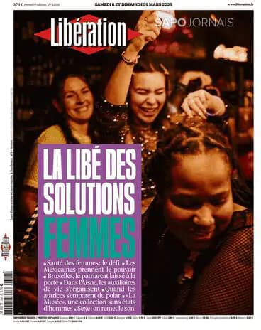 Capa jornal Libération 2025-03-08