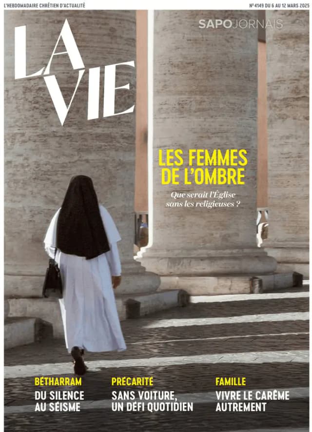 Capa jornal La Vie 2025-03-06