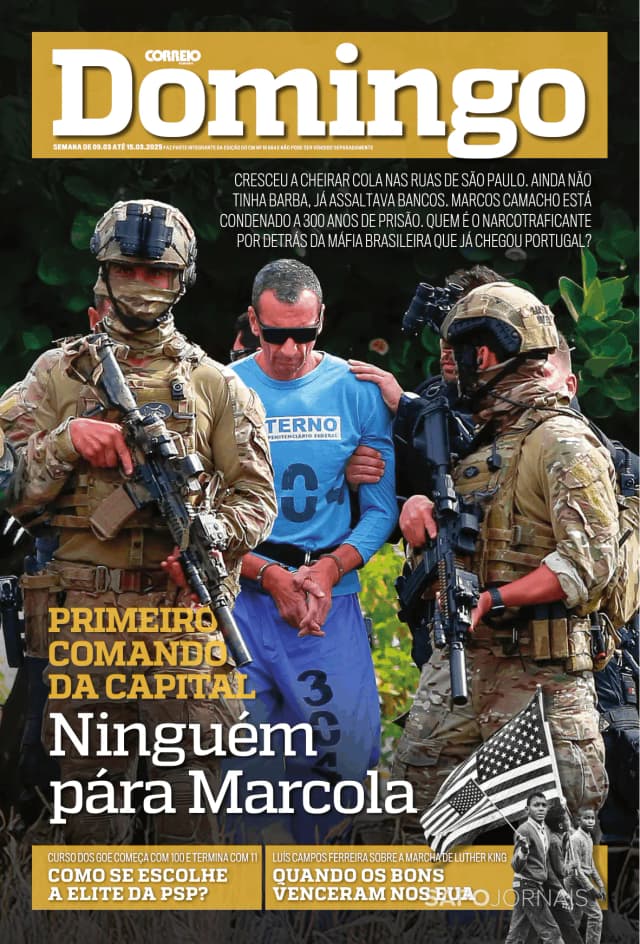 Capa jornal Domingo-CM 2025-03-09