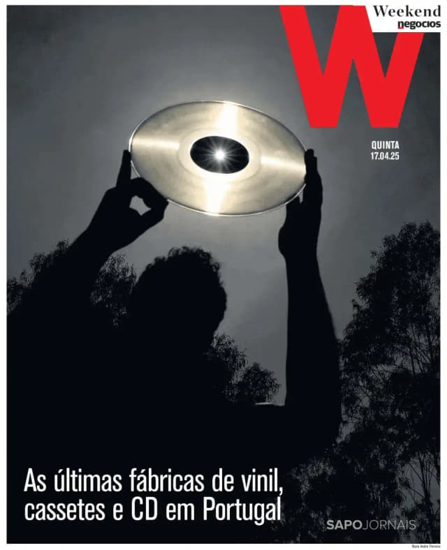Capa jornal Weekend/ Negócios 2025-04-17
