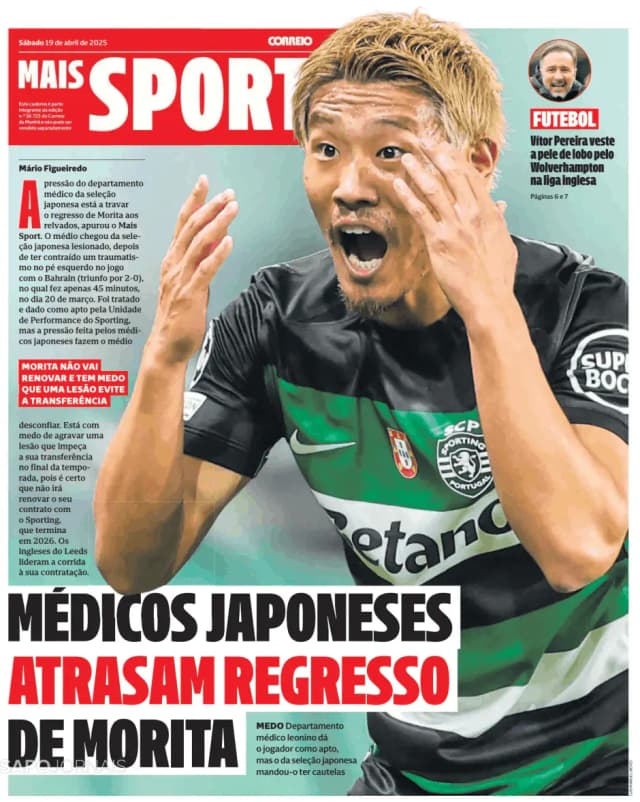 Capa jornal Sport-CM 2025-04-19