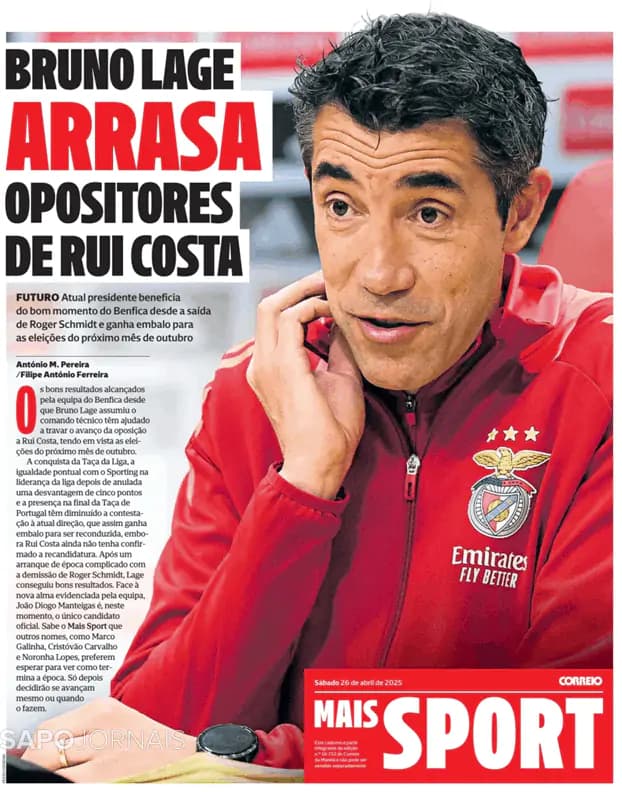 Capa jornal Sport-CM 2025-04-26