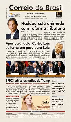 Capa jornal Correio do Brasil 2025-04-28