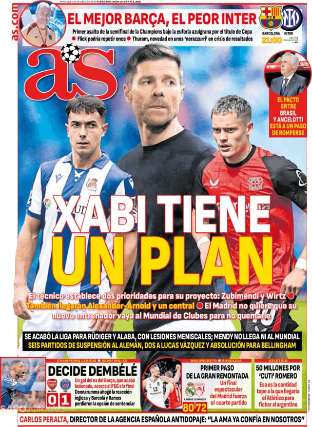 Capa jornal AS 2025-04-30
