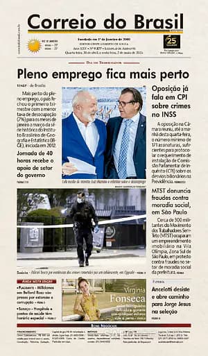Capa jornal Correio do Brasil 2025-04-30