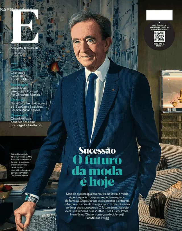 Capa jornal E/ Expresso 2025-05-02