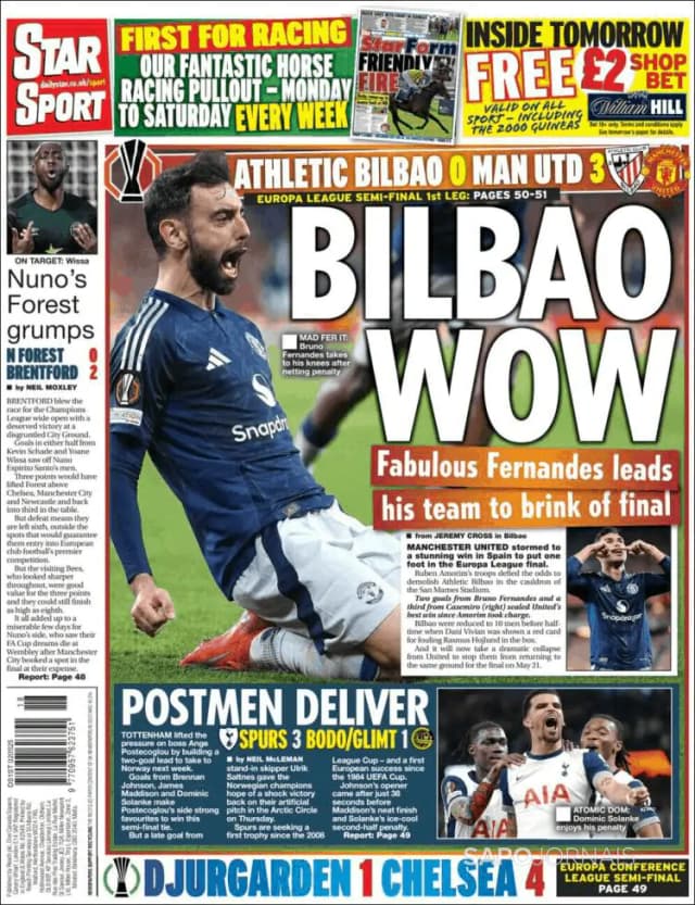 Capa jornal Star Sport 2025-05-02