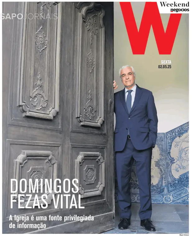 Capa jornal Weekend/ Negócios 2025-05-02