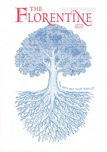 Capa jornal The Florentine 2025-05-01