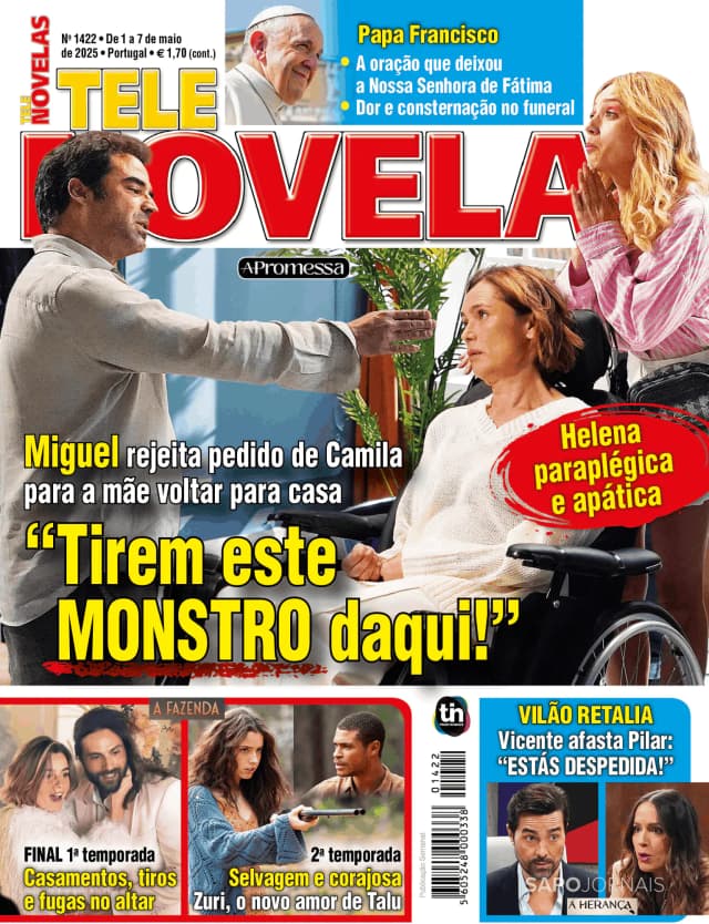 Capa jornal Telenovelas 2025-05-01